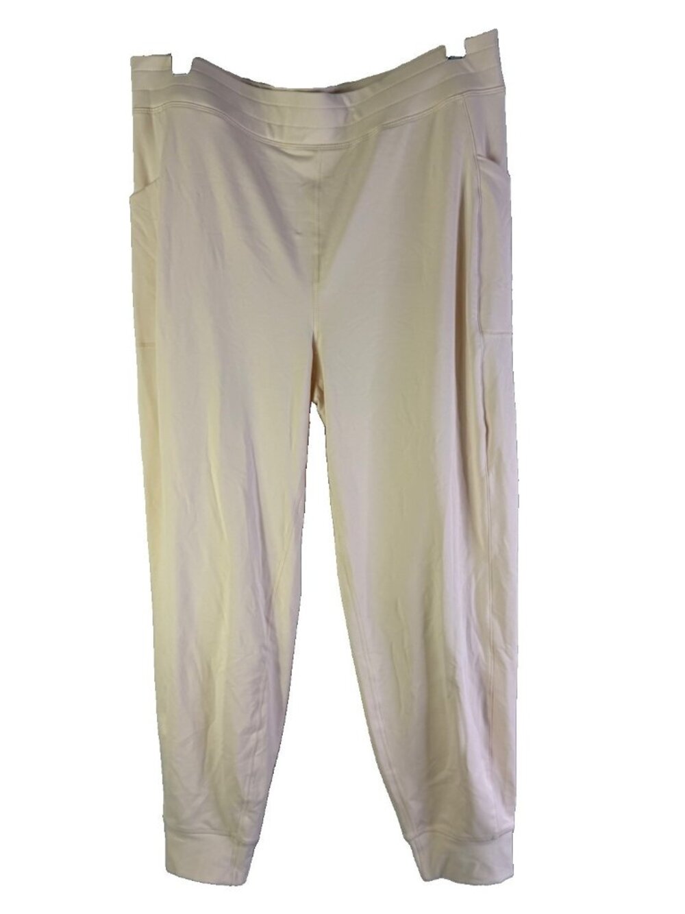 New Fabletics On The Go Cold Weather Joggers Jogger Pants Ivory